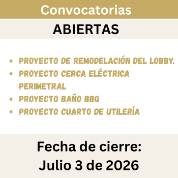 Convocatorias abiertas 2026